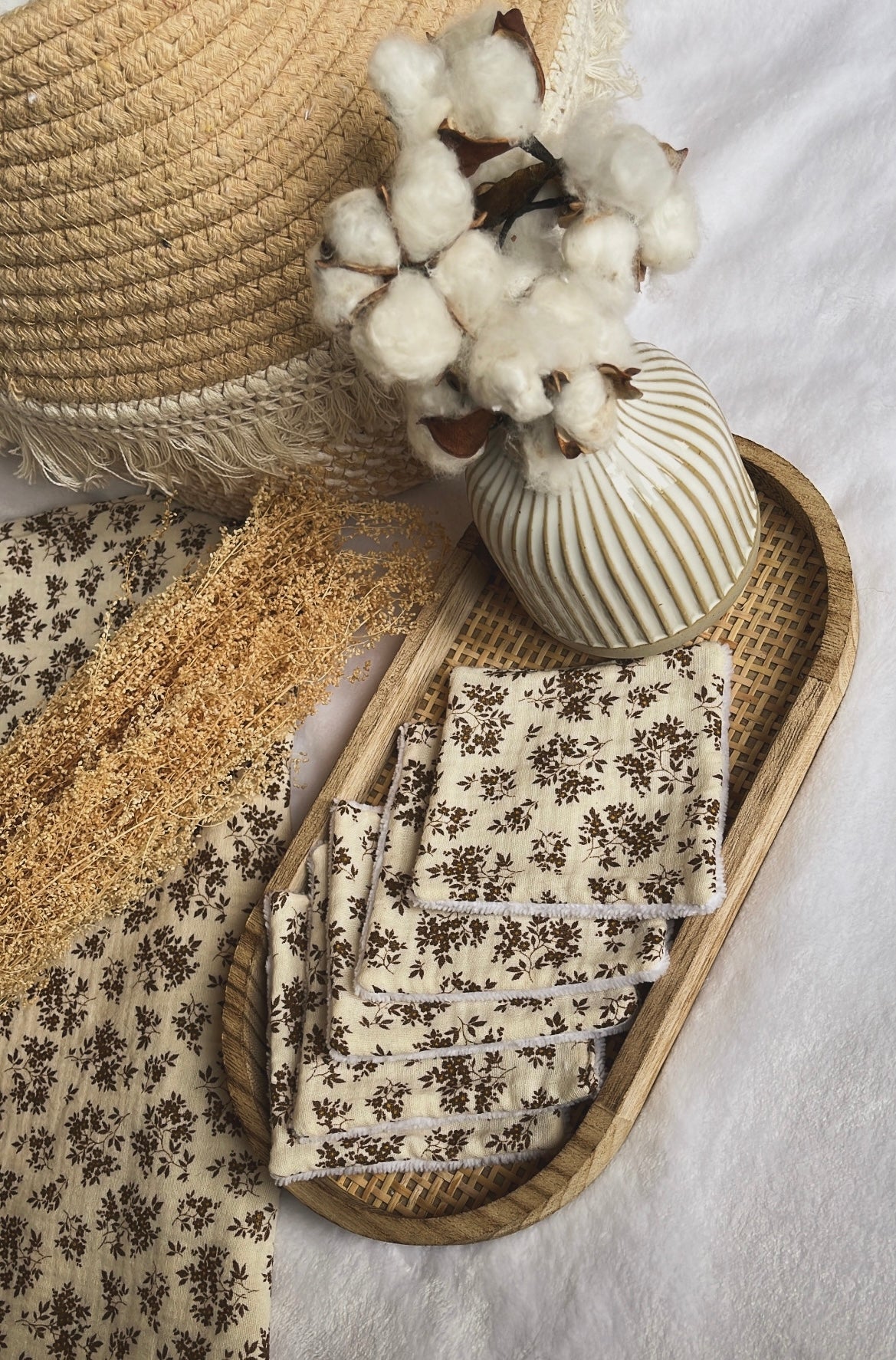 Cotons lavables bébé et maman