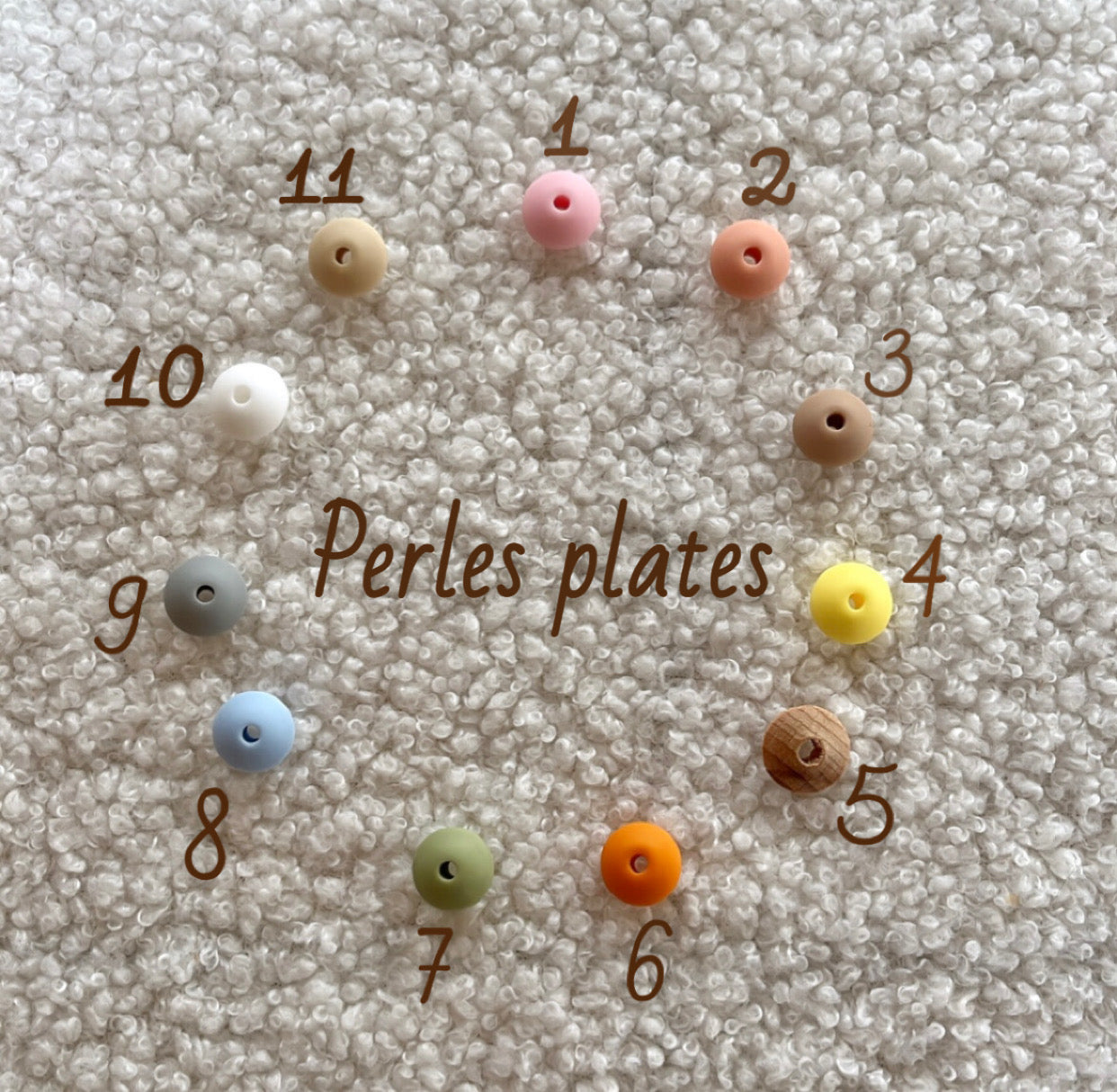 Attache tétine personnalisé