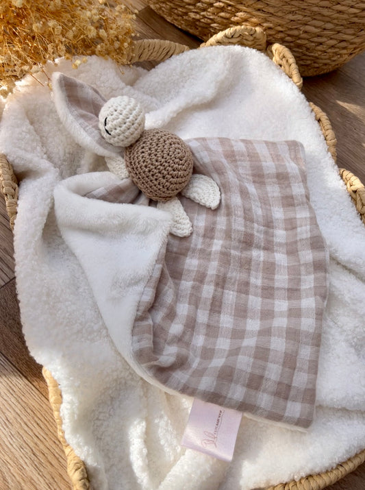 Mon doudou Tortue Taupe