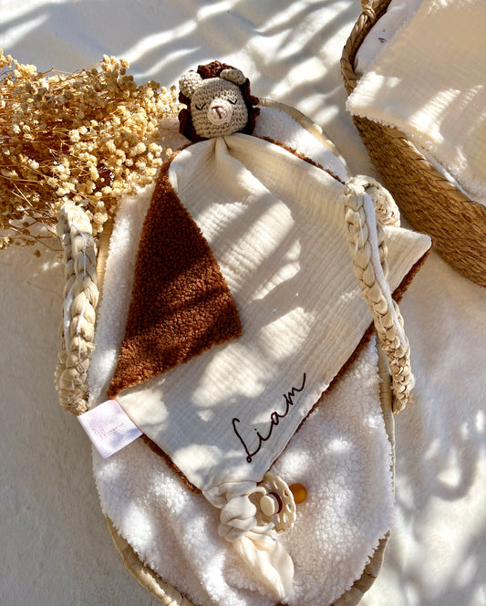 Mon doudou Lion personnalisable