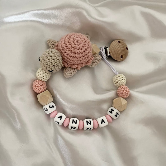 Attache tétine Tortue