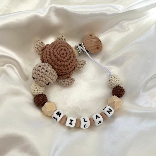 Attache tétine Tortue