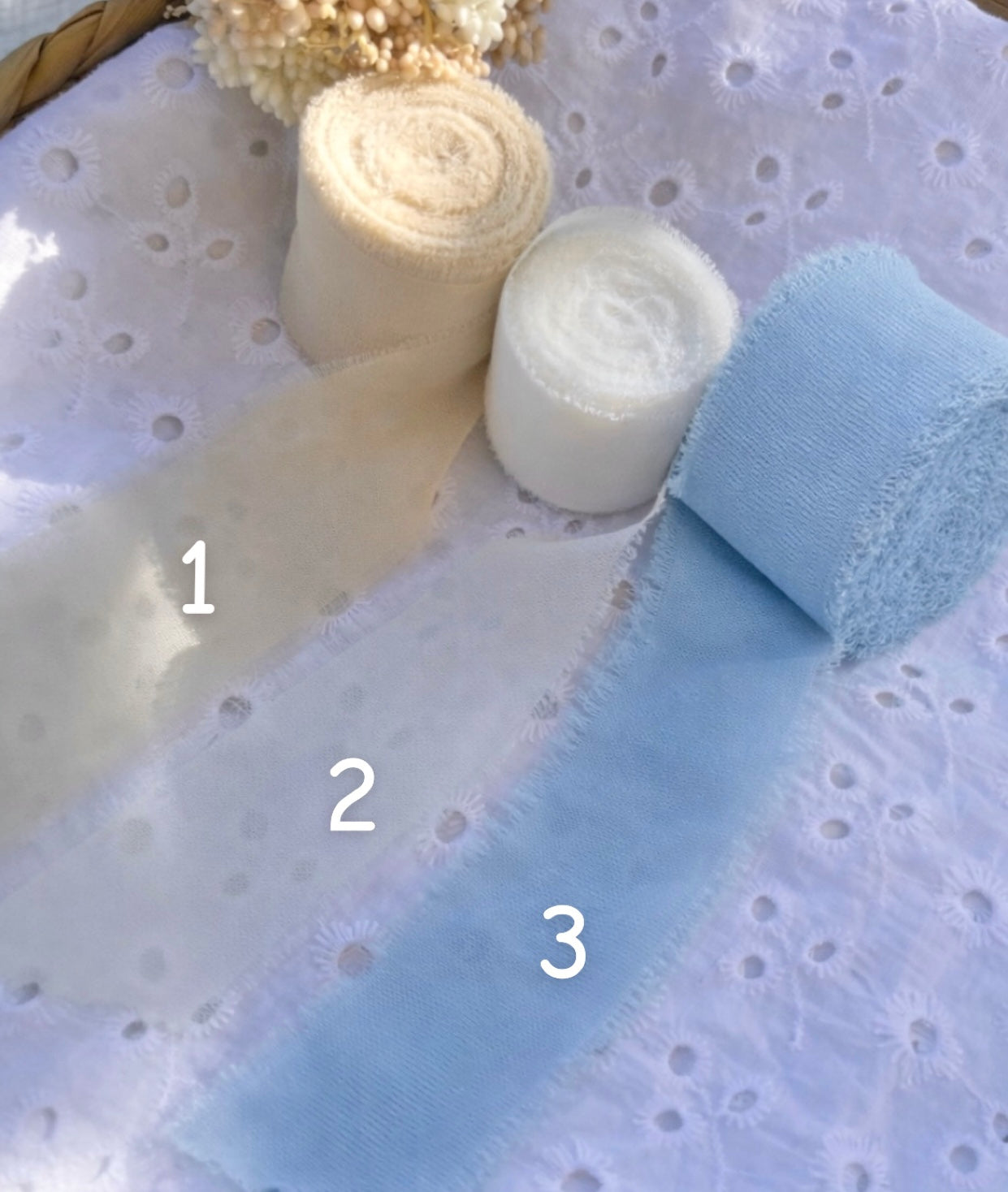 Tambourin modèle bohème bleu