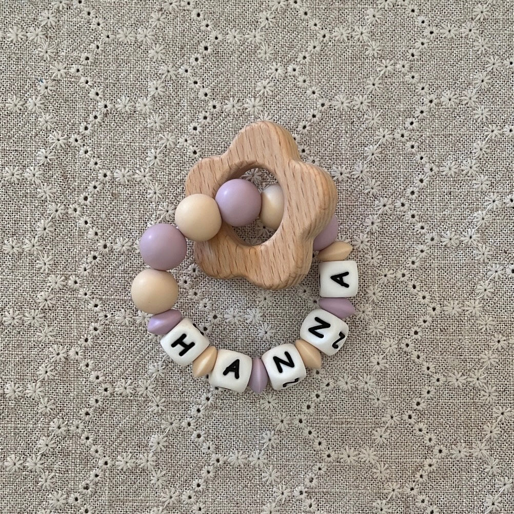 Anneau de dentition personnalisé modèle Hanna