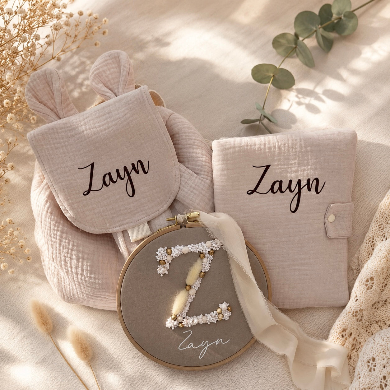 Coffret Douceur Beige personnalisé