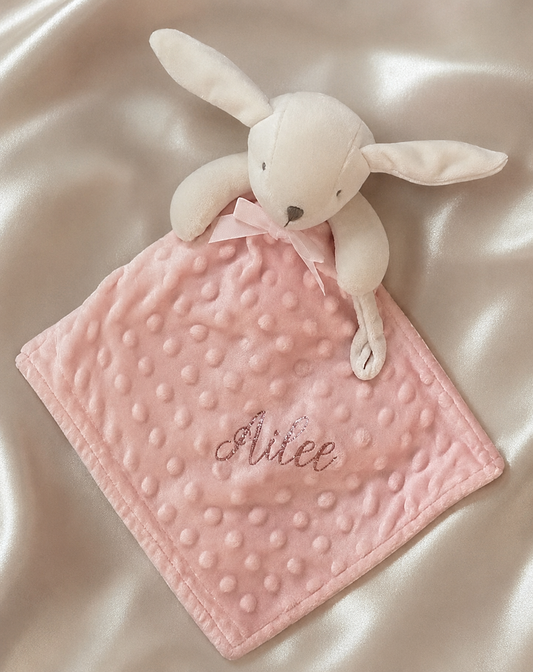 Doudou lapin Rose